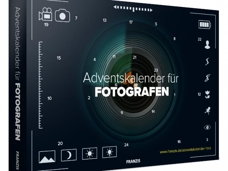 Franzis Adventskalender für Fotografen 2018: Jetzt mitmachen und gewinnen