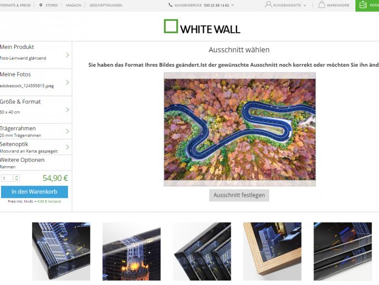 Sechs Online-Anbieter für Fotoleinwände im Test
