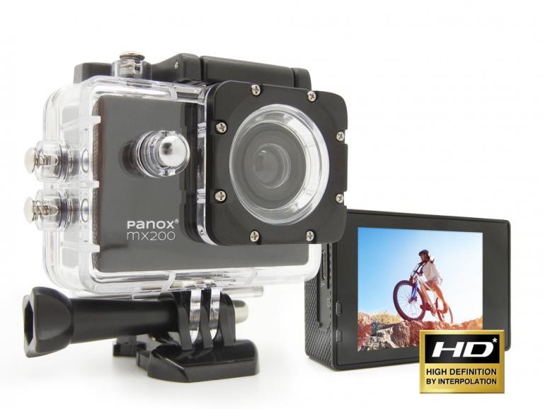 Bei uns im Shop: Die handliche Actioncam Panox MX200