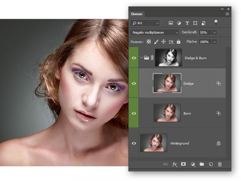 Photoshop einfach erklärt: Dodge & Burn für Porträts