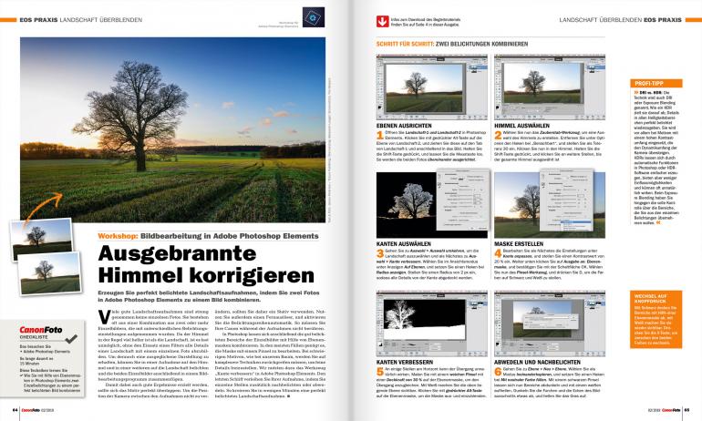 CanonFoto 02/2019 ab sofort erhältlich: So gelingen einzigartige Naturfotos! 