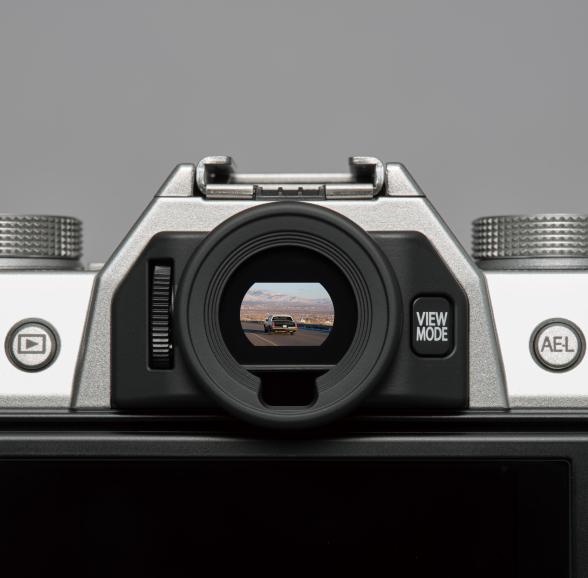 Der elektronische Sucher der Fujifilm X-T30