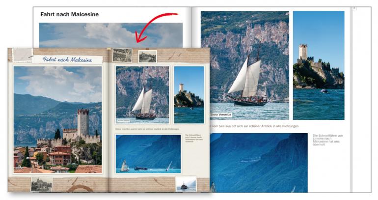 Mit flexiblen Vorlagen zum individuellen Fotobuch