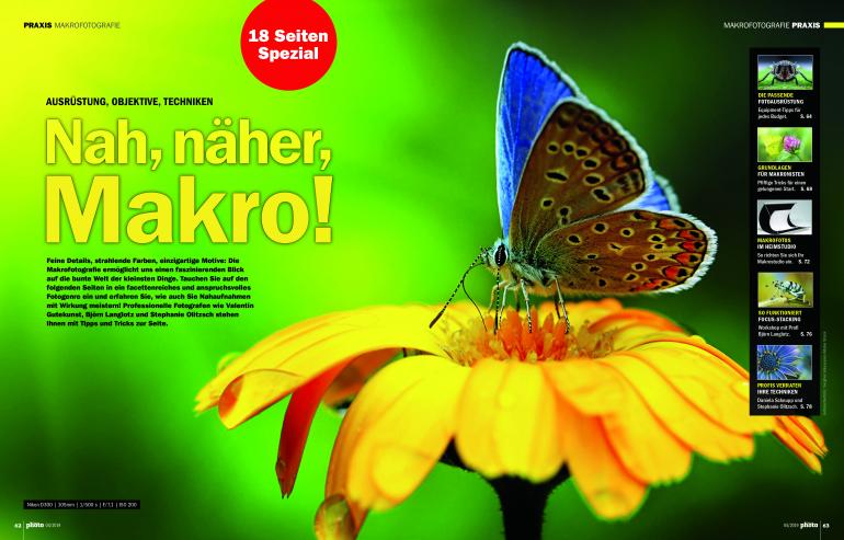 Neu! DigitalPHOTO 04/2019 - Makro-Spezial, Canon EOS RP und mehr 