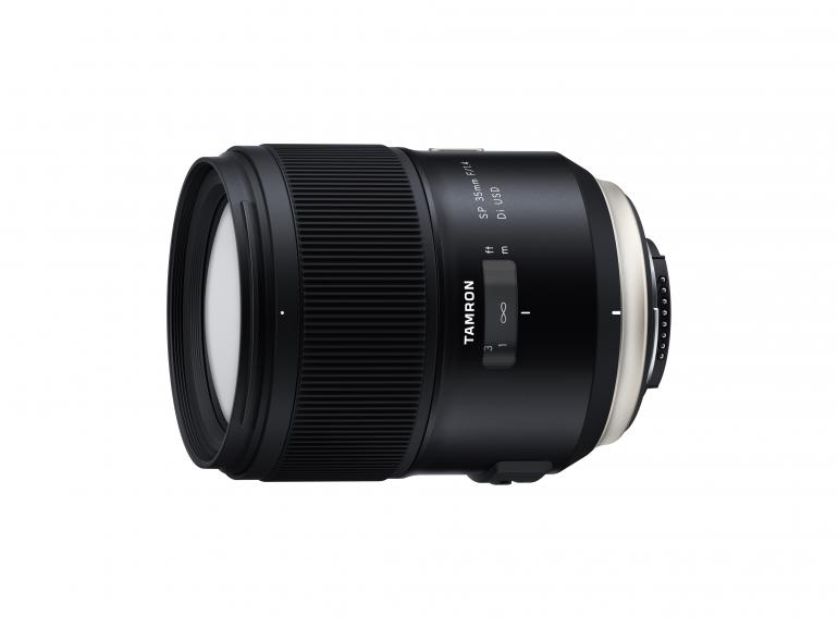 SP 35mm F/1.4 Di USD (Modell F045). Lichtstarke Festbrennweite für Canon- und Nikon-Spiegelreflexkameras mit Vollformatsensor