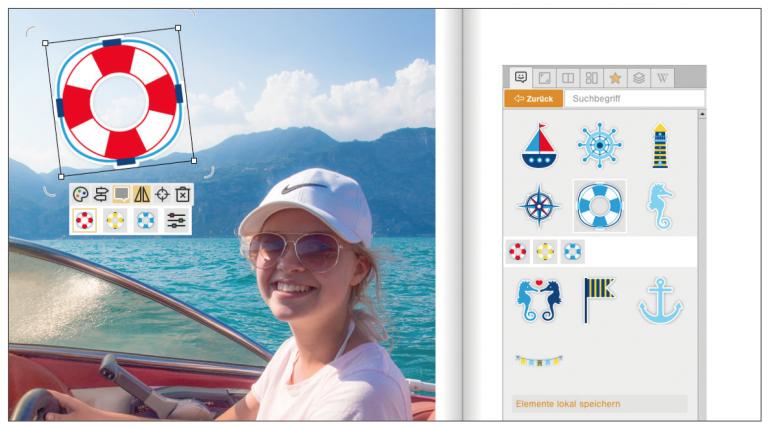 Die größte und flexibelste Auswahl an Stickern für Ihr Fotobuch!