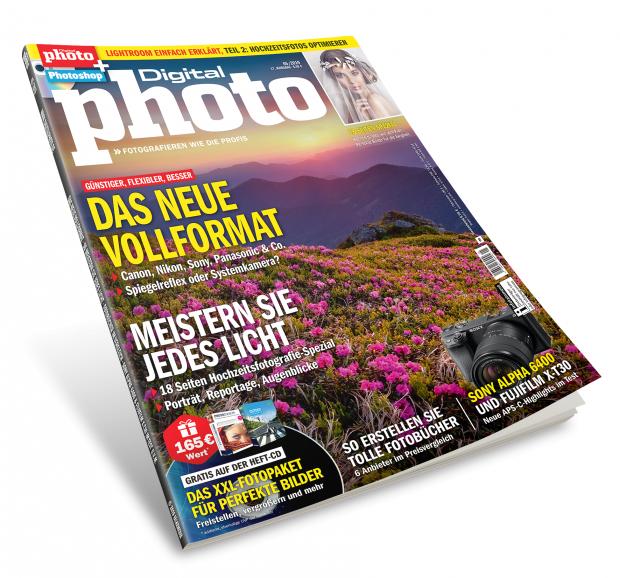 Neu! DigitalPHOTO 05/2019 - Vollformat im Test und Hochzeitsfotografie-Spezial