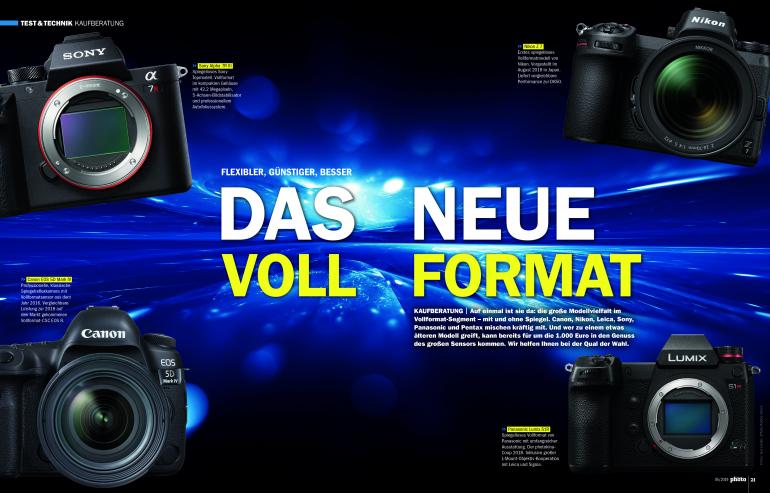 Neu! DigitalPHOTO 05/2019 - Vollformat im Test und Hochzeitsfotografie-Spezial