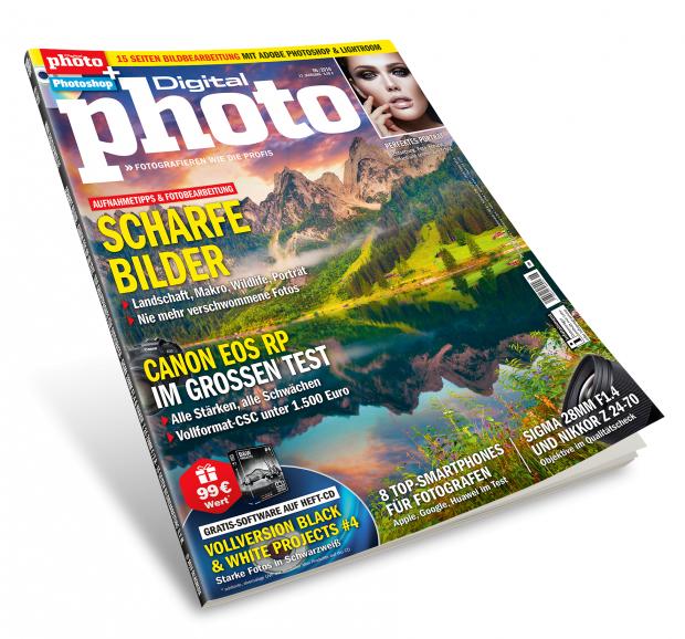 Neu! DigitalPHOTO 06/2019 - Scharfe Bilder und EOS RP im Test