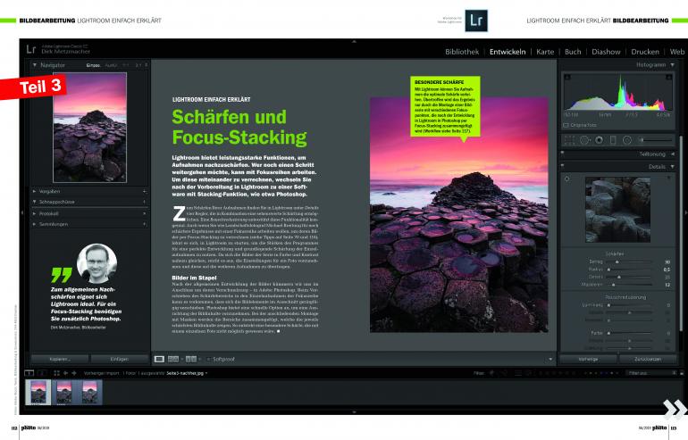 Neu! DigitalPHOTO 06/2019 - Scharfe Bilder und EOS RP im Test