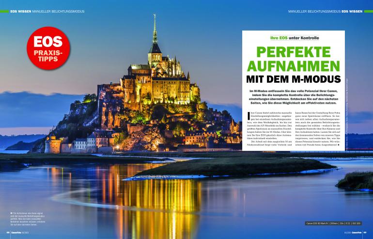 CanonFoto 04/2019 ab sofort erhältlich: 58 Profi-Tipps für Landschaftsfotografie + Canon EOS Bestenliste