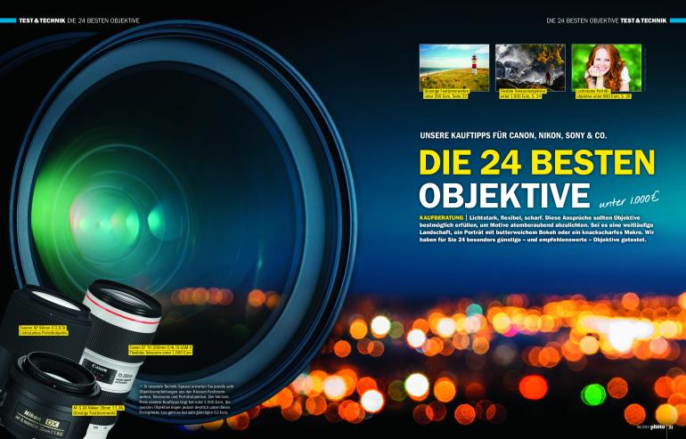 Neu! DigitalPHOTO 08/2019 - Landschaftsfotos, Objektive, XXXL-Foto-Bundle