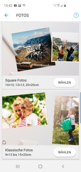 Fotoabzüge direkt vom Smartphone bestellen