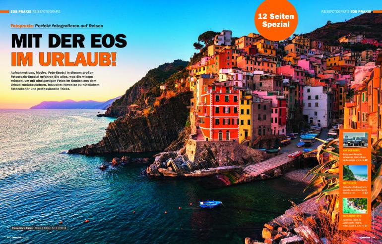 CanonFoto 05/2019 ab sofort erhältlich: Urlaubs- und Reisefotografie + die besten EOS-Kameras unter 500 Euro