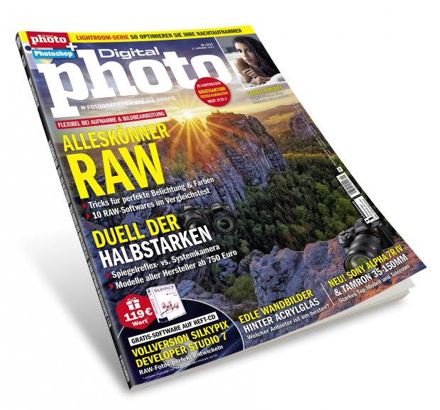 Neu! DigitalPHOTO 09/2019 - Alleskönner RAW, Duell der Halbstarken, Landschaftsfotos