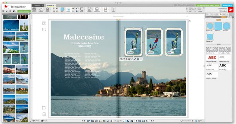 Testen Sie den Testsieger! Fotobücher mit DESIGNER 3 im Lesertest
