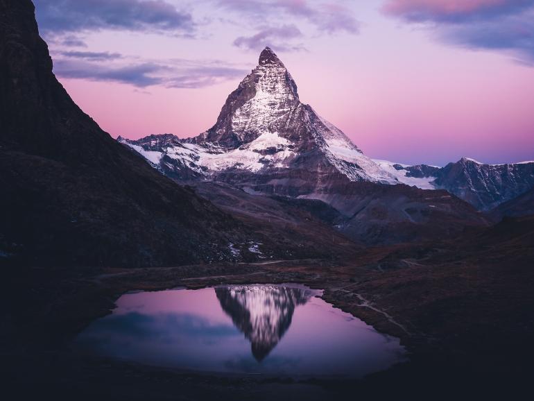 Matterhorn in der Schweiz