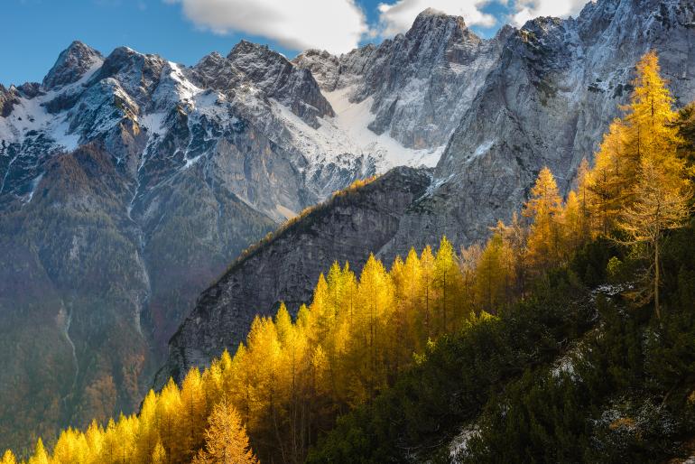 Triglav Nationalpark in Slowenien