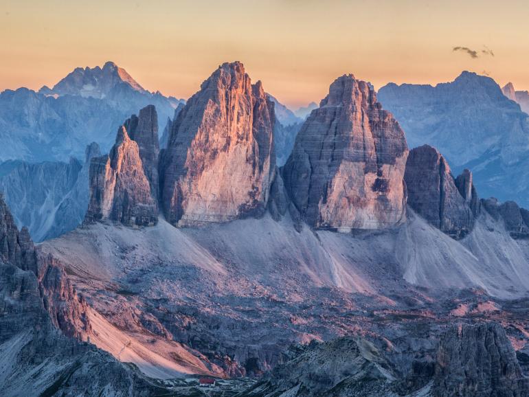 Tre Cime di Lavaredo in Italien