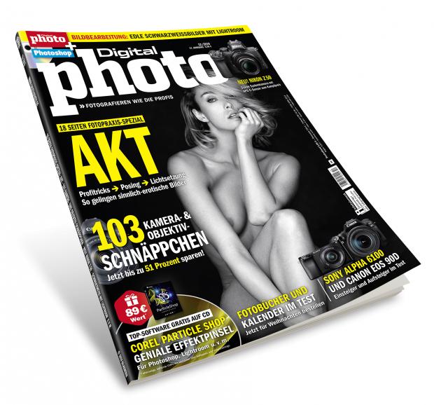 Neu! DigitalPHOTO 12/2019 - Sexy Aktfotografie und Kameras im Preissturz 