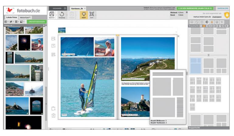 Mit Designer 3 in nur wenigen Minuten zum perfekten Fotobuch