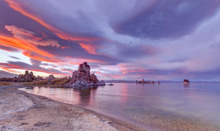 Kalktuff-Formationen im Mono Lake