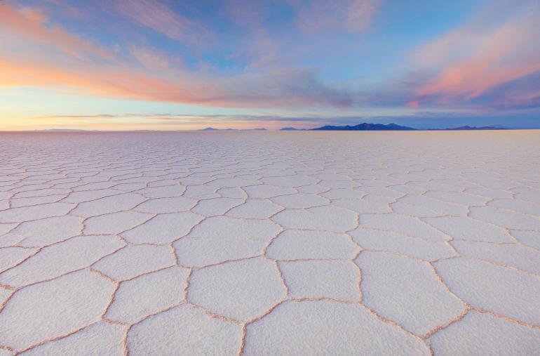 Salar de Uyuni, Bolivien