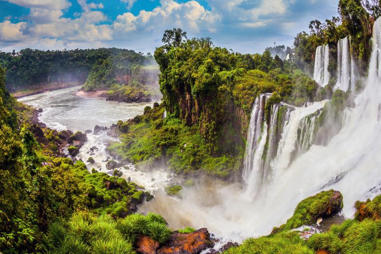 Iguazú Wasserfälle in Brasilien