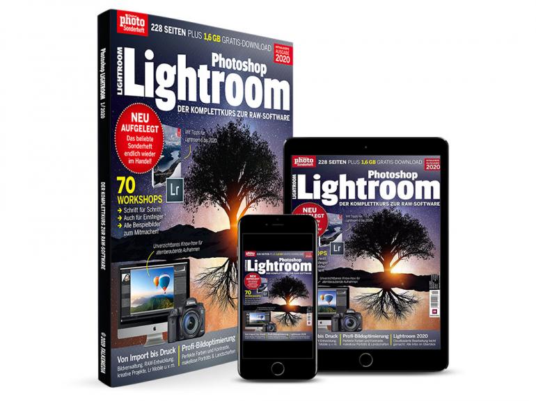 Jetzt im Handel: Photoshop Lightroom 01/20 - Komplettkurs zu Adobe Lightroom! 