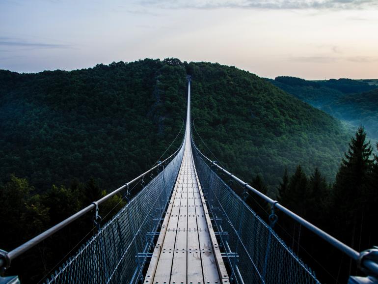 Geierlay Hängebrücke, Rheinland-Pfalz