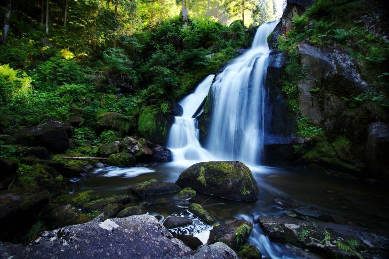 Triberger Wasserfälle im Schwarzwald, Baden-Württemberg