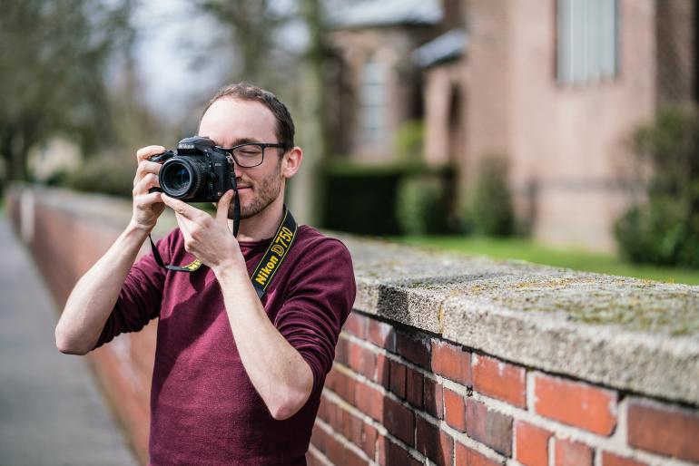 Tim Herpers testet die Nikon D750.