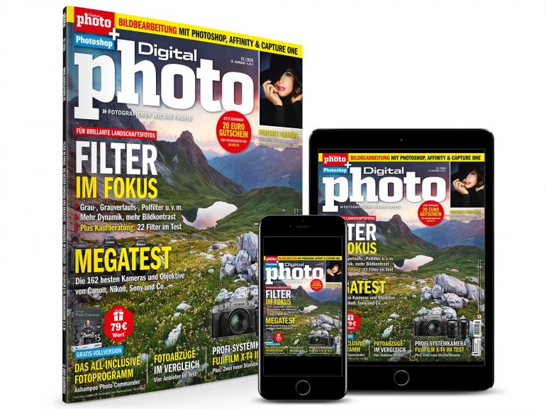 Die aktuelle Ausgabe DigitalPHOTO.