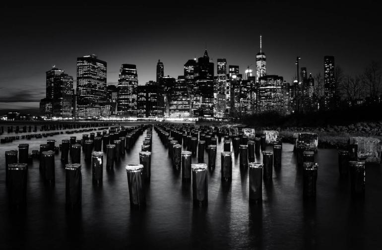 Platz 19: New York bei Nacht