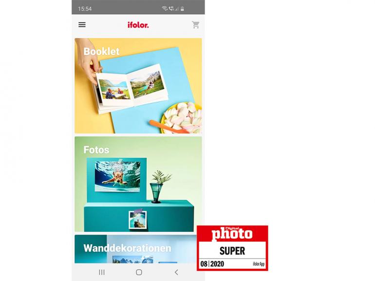 Smartphone-Apps der Fotoanbieter im Test: So bestellen Sie Fotoprodukte bequem per App