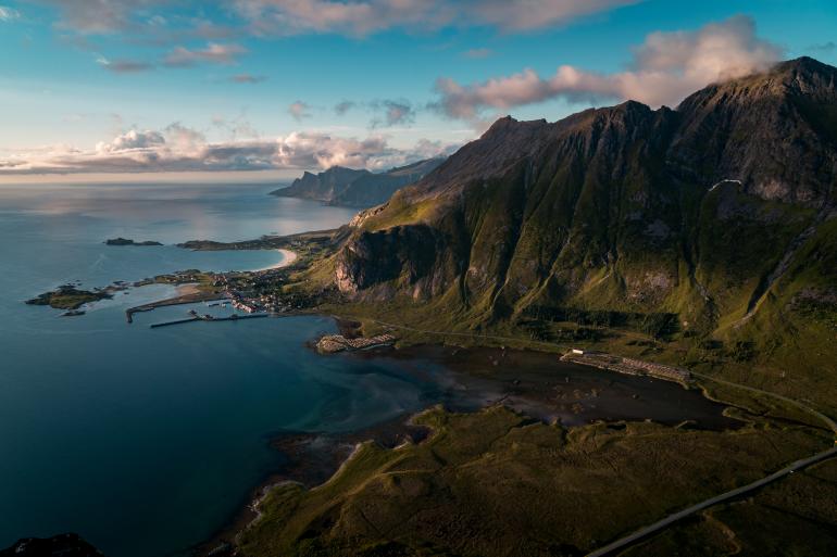 Flakstadoy, Norwegen