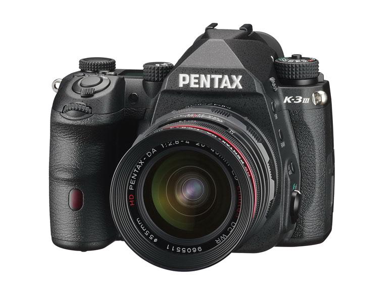 Die neue Pentax K-3 Mark III steht in den Startlöchern.