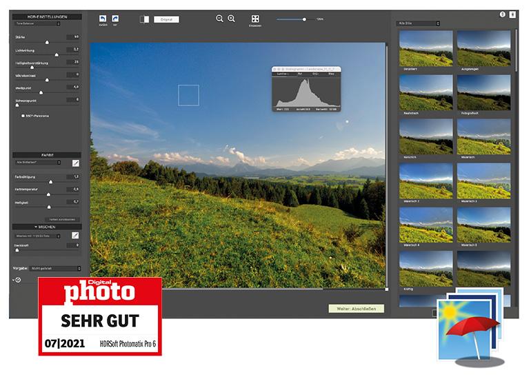 Testergebnis: HDRSoft Photomatix Pro 6