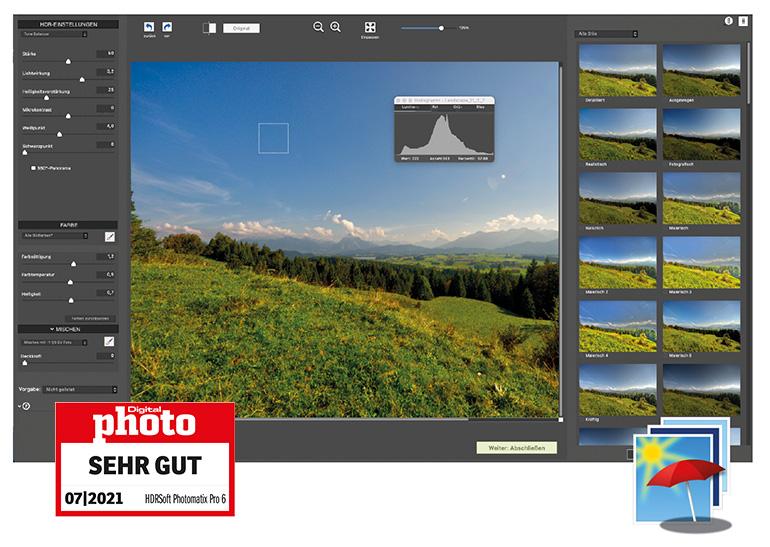 Testergebnis: HDRSoft Photomatix Pro 6