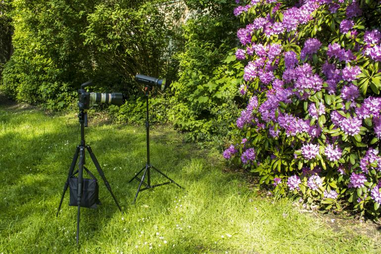 Das Setup des Fotografen