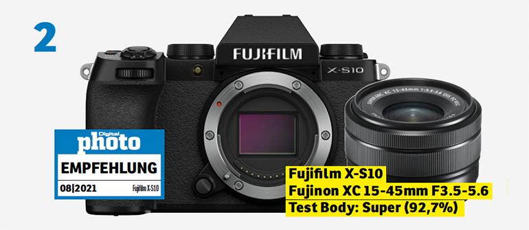 Fujifilm X-S10 Fujinon XC 15-45mm F3.5-5.6, Test Body: Super (92,7%)