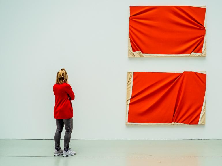 Kurz &quot;Rotes Bild&quot; heißt das Gewinnerfoto der Kategorie &quot;Hobby und Freizeit&quot;, fotografiert von Hans Lahodny aus Österreich. 