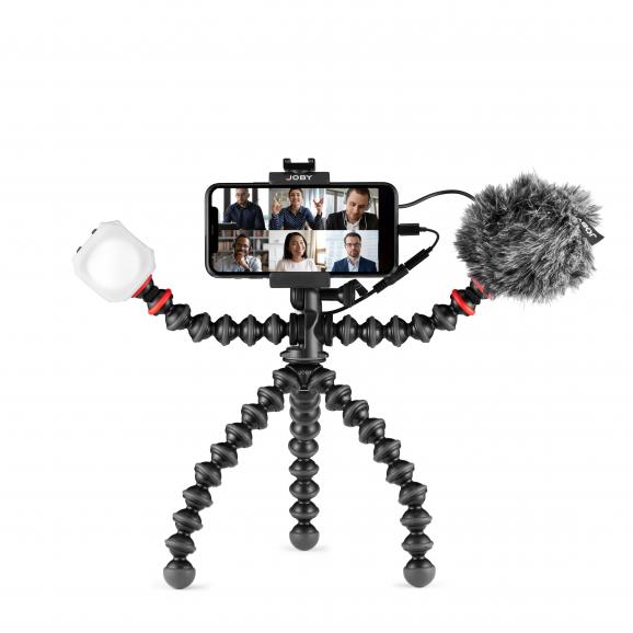 Preisgünstig: Das Vlogging-Einsteiger-Kit für Smartphones ist für 199,99 Euro erhältlich und eignet sich neben dem kreativen Filmen zum Beispiel auch für Webinare.