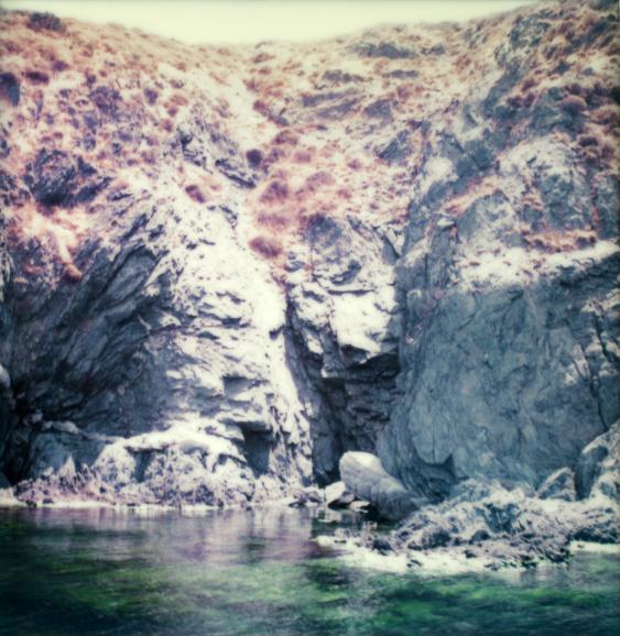 Sonnenfinsternis, Marmara-Meer, 2000, Polaroid SX-70