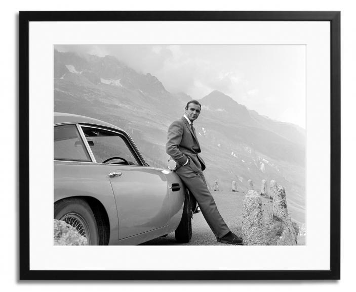 Connery And His Aston Martin