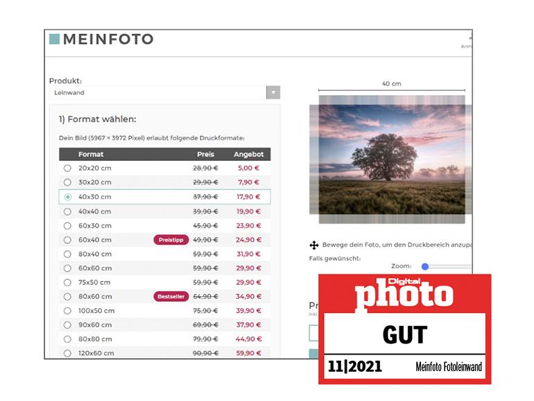 Meinfoto Fotoleinwand