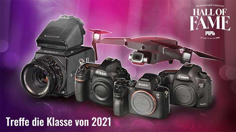 Die „Photo and Video Kit Hall of Fame Class of 2021“.