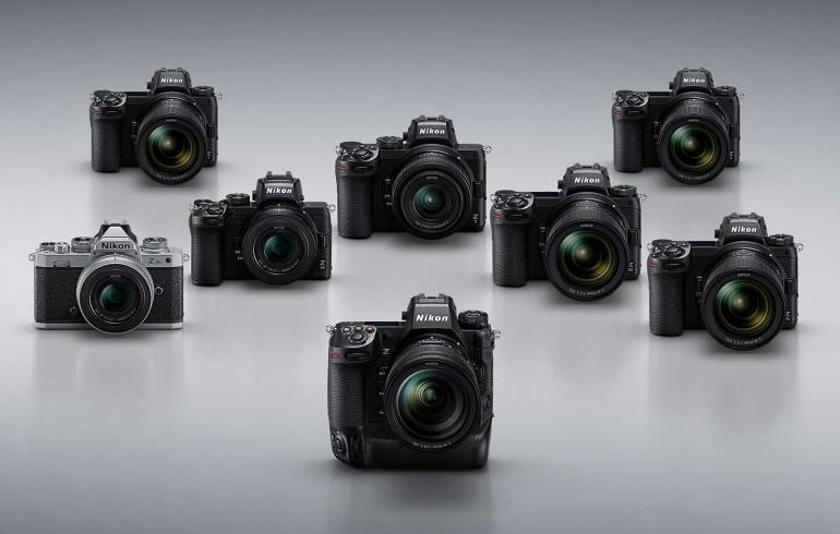 Die neue Nikon Z 9 führt das Portfolio der Nikon-Z-Kameras an.