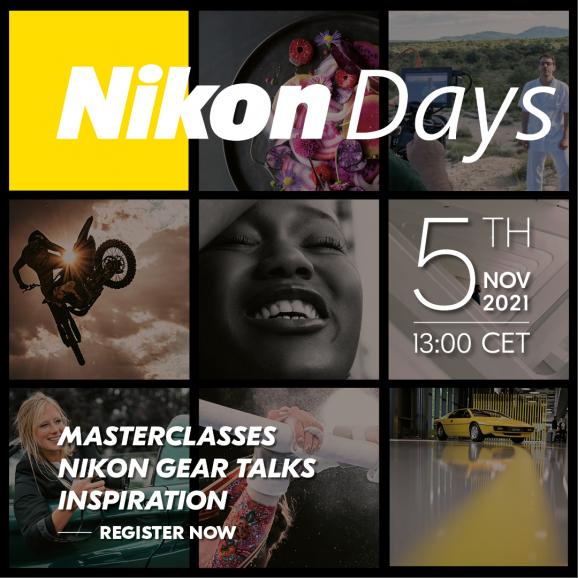 Das Digital-Event #NikonDays findet am 5. November von 13:00 bis 21:00 Uhr statt.
