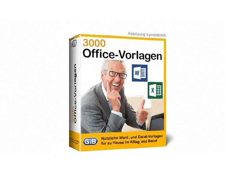 3.000 Office-Vorlagen heute gratis sichern